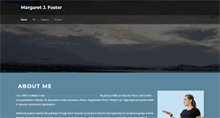 Desktop Screenshot of margaretjfoster.net